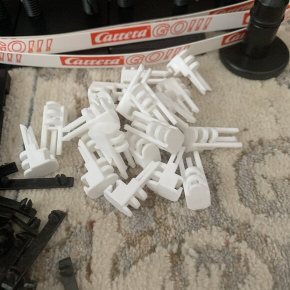 LOT CARRERA GO 1/43 SLOT CAR TRACK BRIDGE RISER POLE SUPPORTS BASES ACCESSORIES - Picture 8 of 10